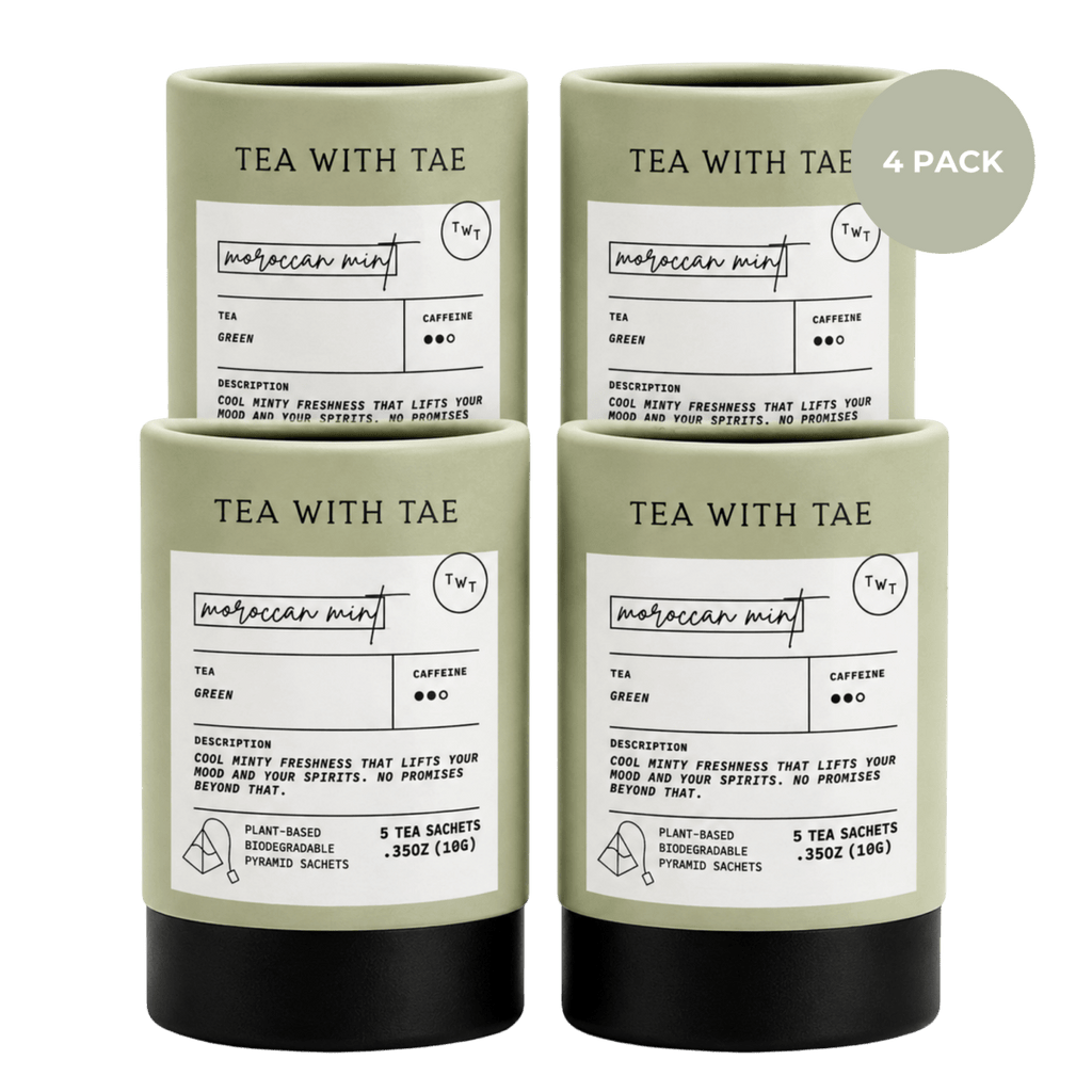 Tea with Tae Moroccan Mint Mini Tea Tube (5 tea bags) Green Tea