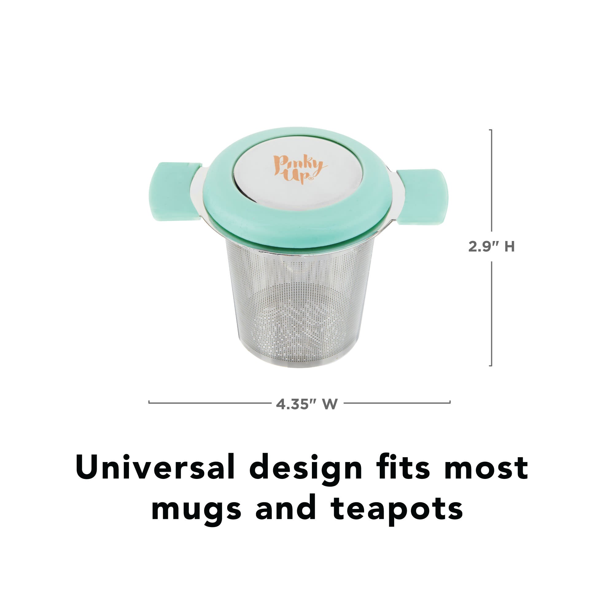 Pinky Up Erin Universal Tea Infuser in Turquoise