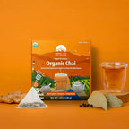 Nepali Breakfast (Classic Chai) - 15 Pyramid Tea Bags by Nepal Tea, showcasing the tea bags and their packaging.