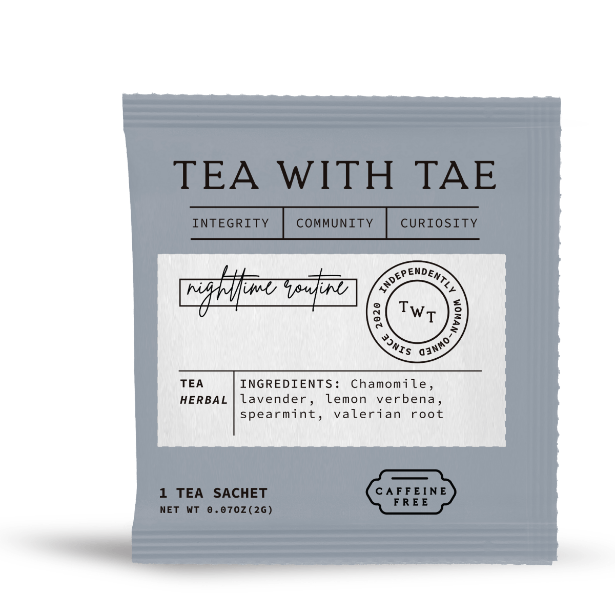 Tea with Tae Nighttime Routine 50 ct. Overwrap Bag