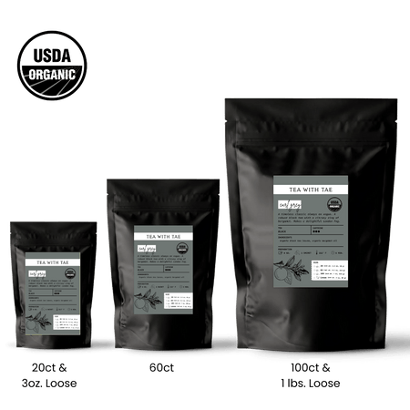 Tea with Tae Organic Earl Grey Pouch Black Tea