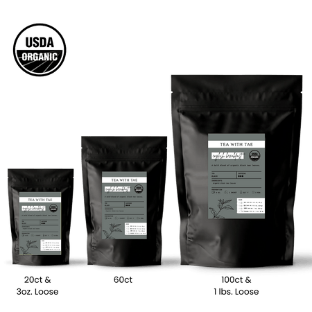 Tea with Tae Organic English Breakfast Pouch Black Tea