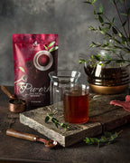 Gardenika Puerh Tea, Loose Leaf, USDA Organic, Chinese Black, 55+ Cups – 4 Oz (113g)