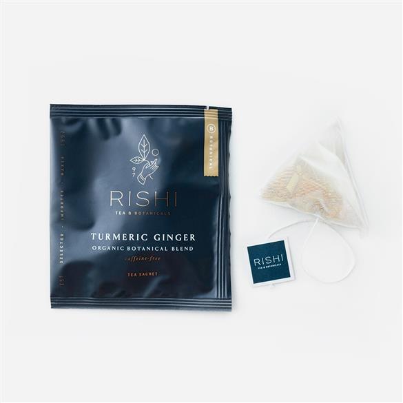 Rishi Organic Turmeric Ginger Herbal Tea