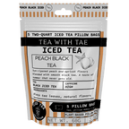 Tea with Tae Peach Black Iced Tea Pouch