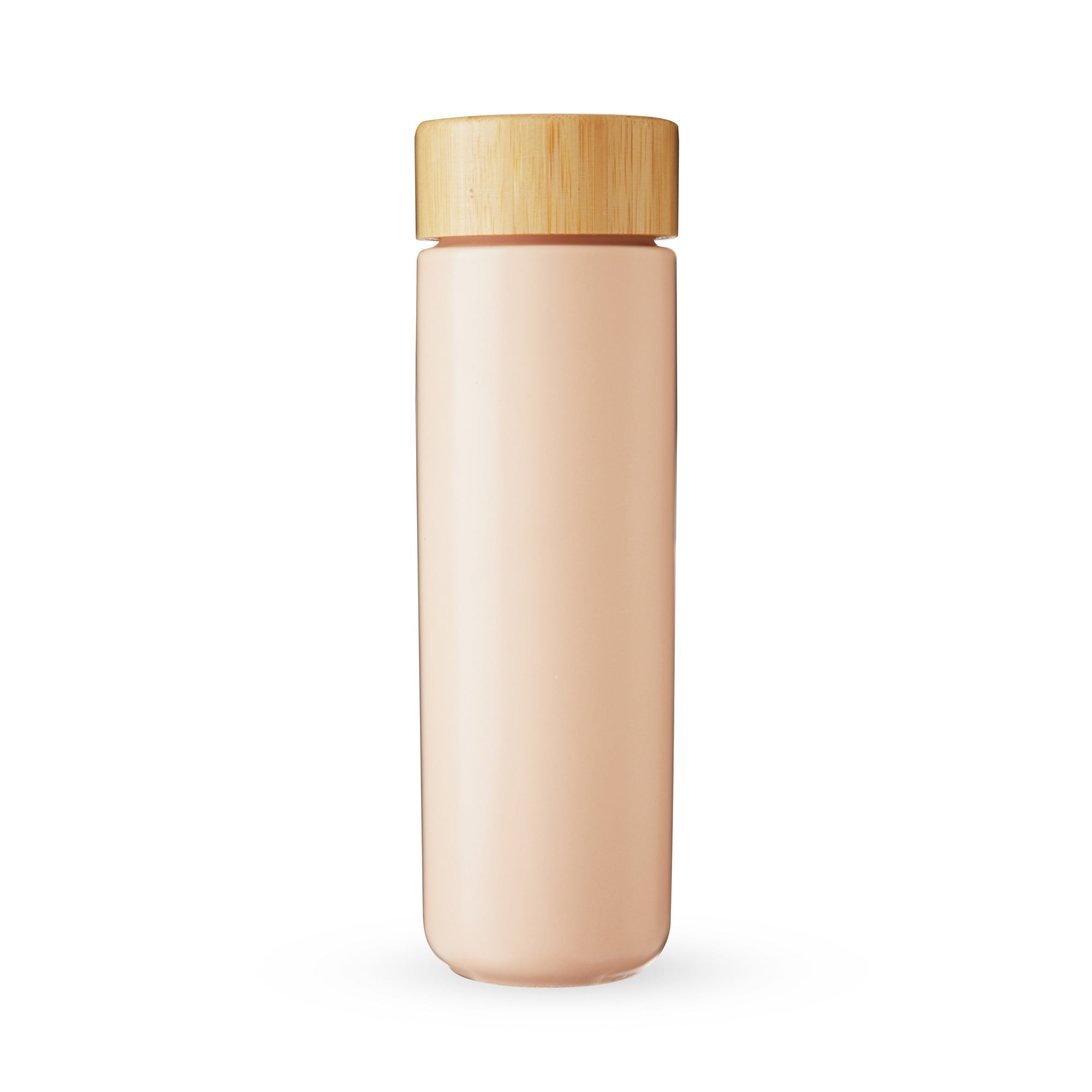 Pinky Up Tatyana Ceramic To-Go Infuser Mug in Coral