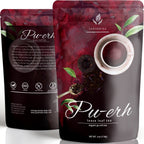 Gardenika Puerh Tea, Loose Leaf, USDA Organic, Chinese Black, 55+ Cups – 4 Oz (113g)