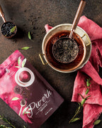 Gardenika Puerh Tea, Loose Leaf, USDA Organic, Chinese Black, 55+ Cups – 4 Oz (113g)