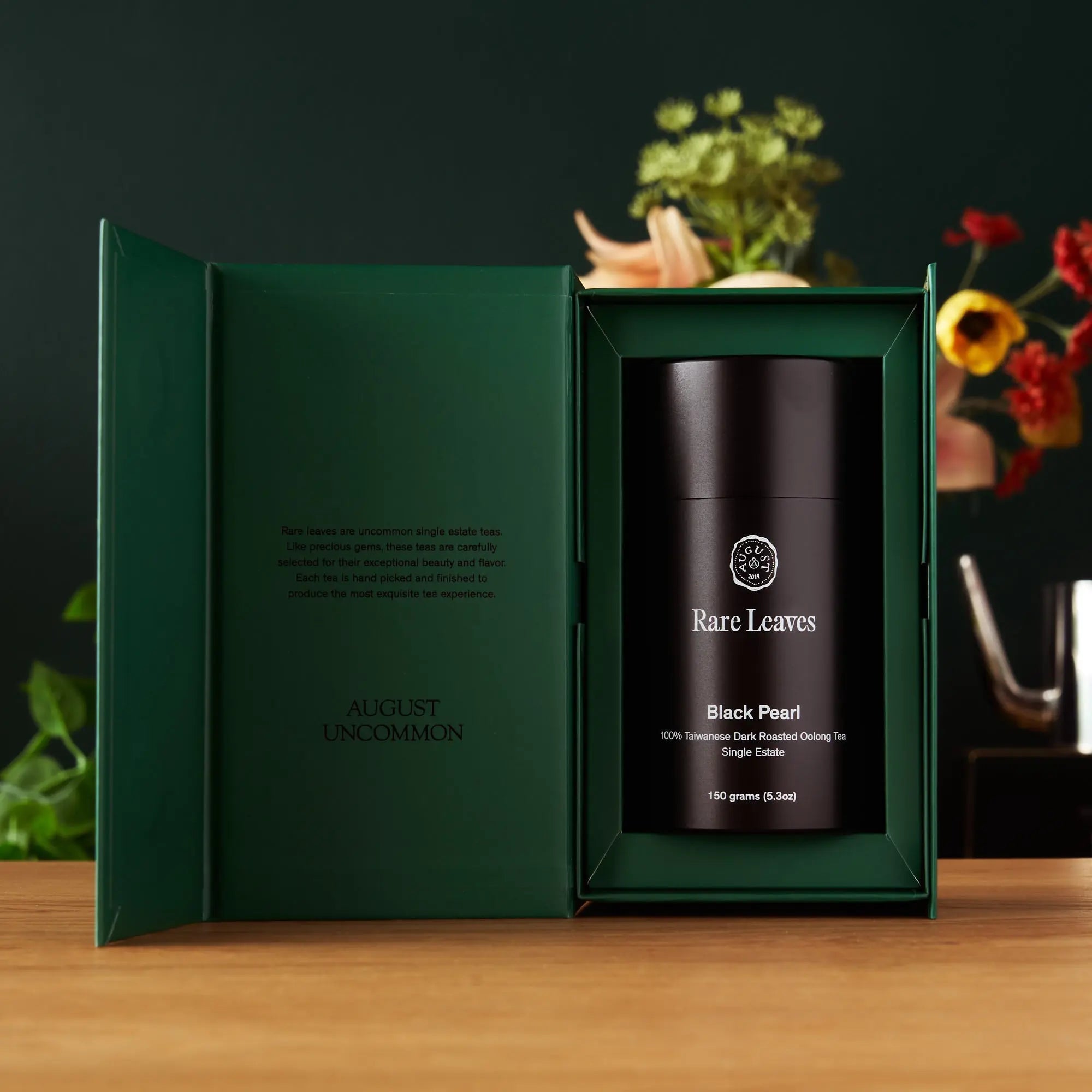 August Uncommon All The Rare Leaves - Luxury Single Origin Tea Gift Set Oolong Tea