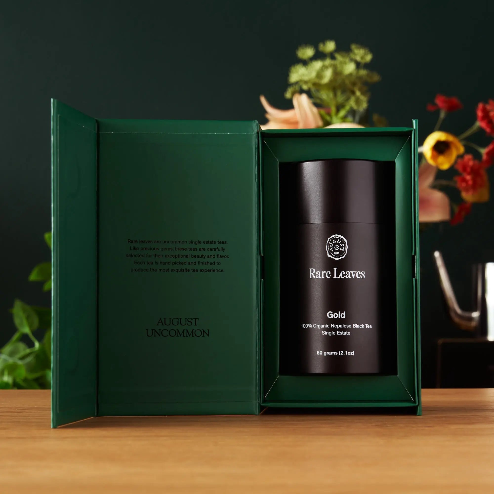 August Uncommon All The Rare Leaves - Luxury Single Origin Tea Gift Set Oolong Tea
