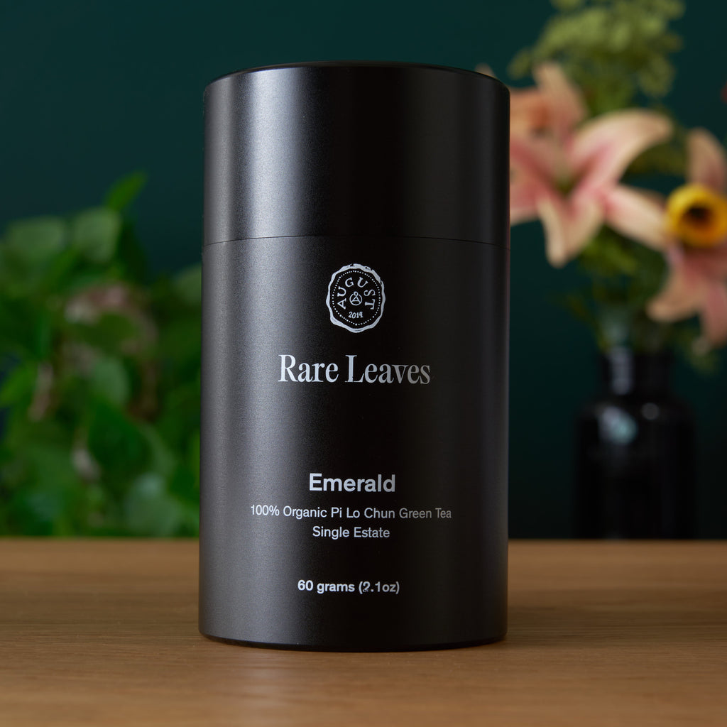 August Uncommon Rare Leaves Emerald - Single Estate Pi Lo Chun Green Tea