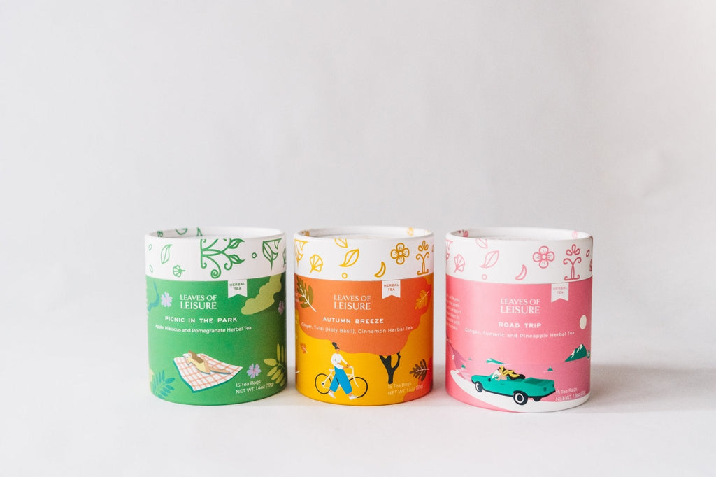 Leaves of Leisure Recipe Ready Tea Gift Set | Craft Mocktails and Cocktails with Flair
