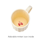Pinky Up Annette Knit Ceramic Tea Mug & Infuser