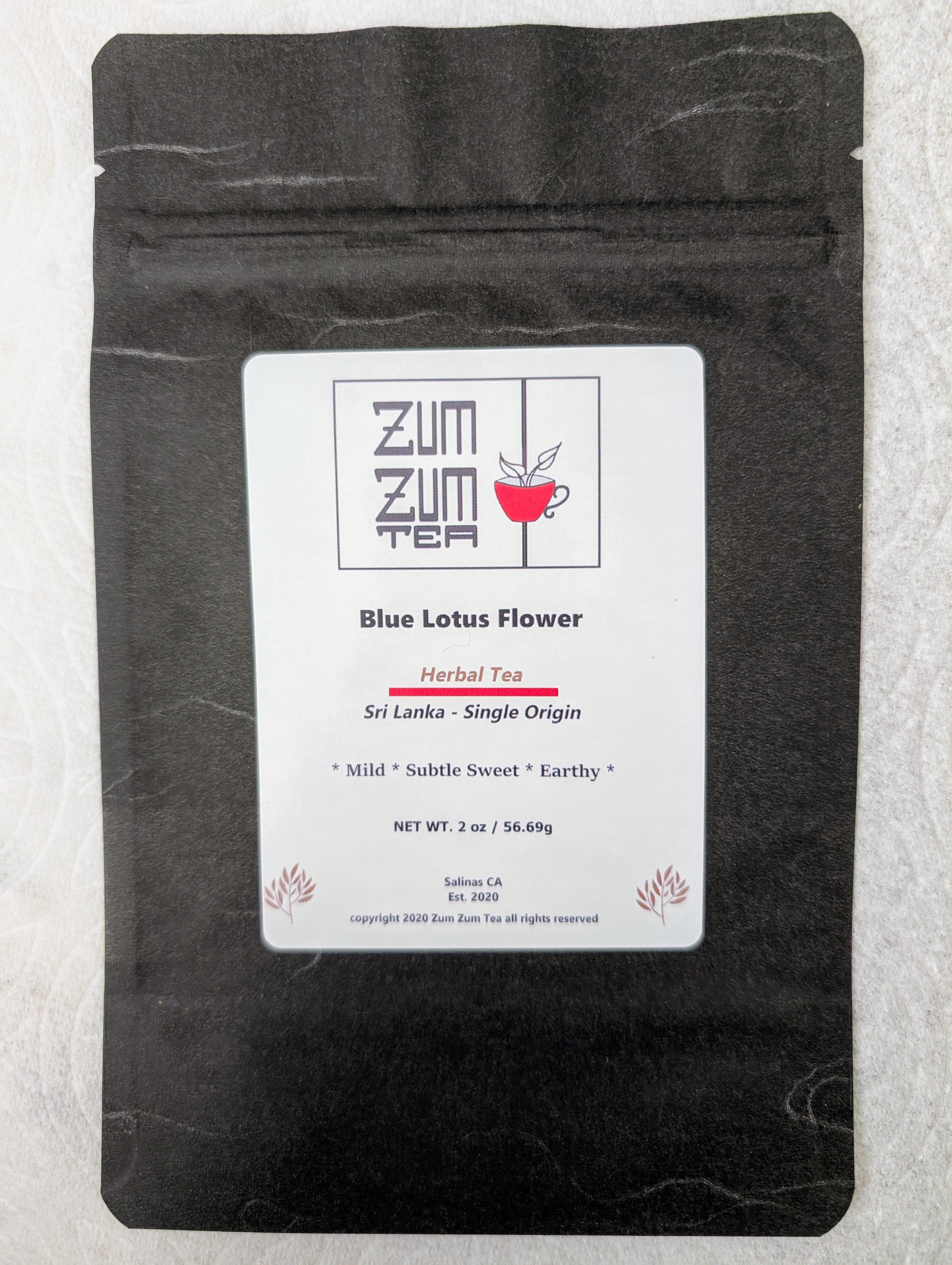 Zum Zum Blue Lotus Flower Herbal Tea