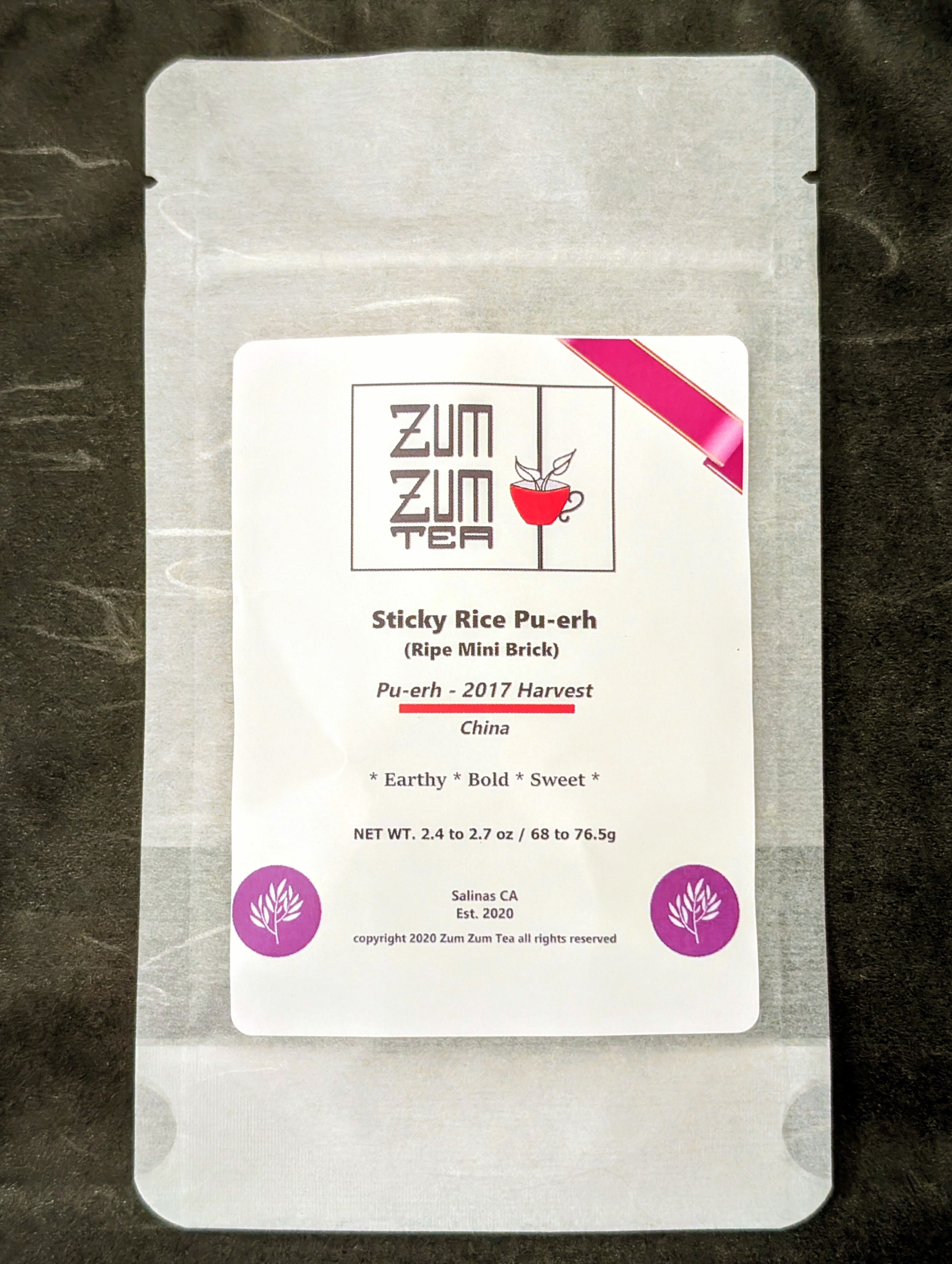Zum Zum Sticky Rice Pu-erh Tea