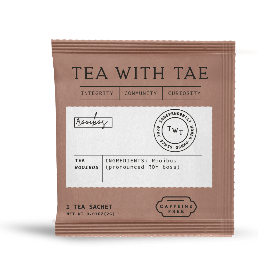 Tea with Tae Rooibos 50 ct. Overwrap Bag