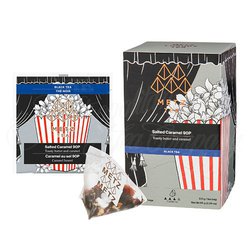 Culinary Teas Salted Caramel Black Tea (25 Loose-Leaf Pyramid Teabags Carton)