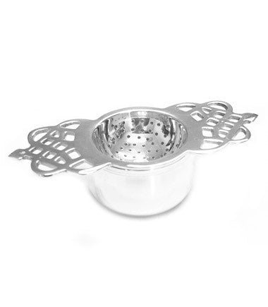 Harney & Sons Tea Strainer – Silver Plated, Short Handle