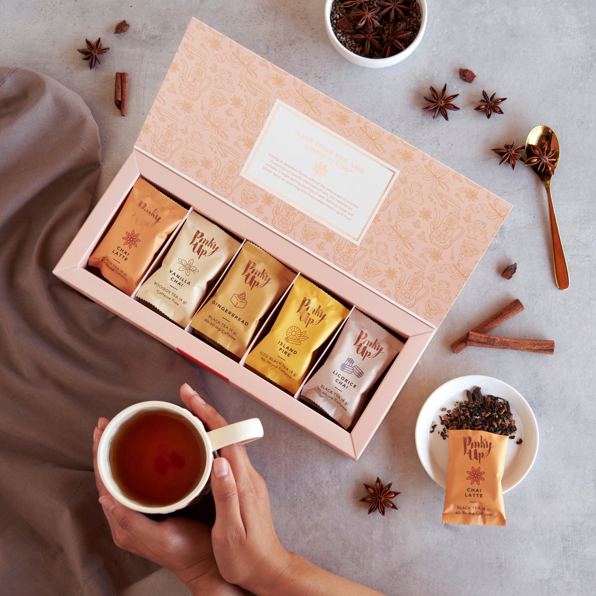 Pinky Up Chai Loose Leaf Tea Sampler