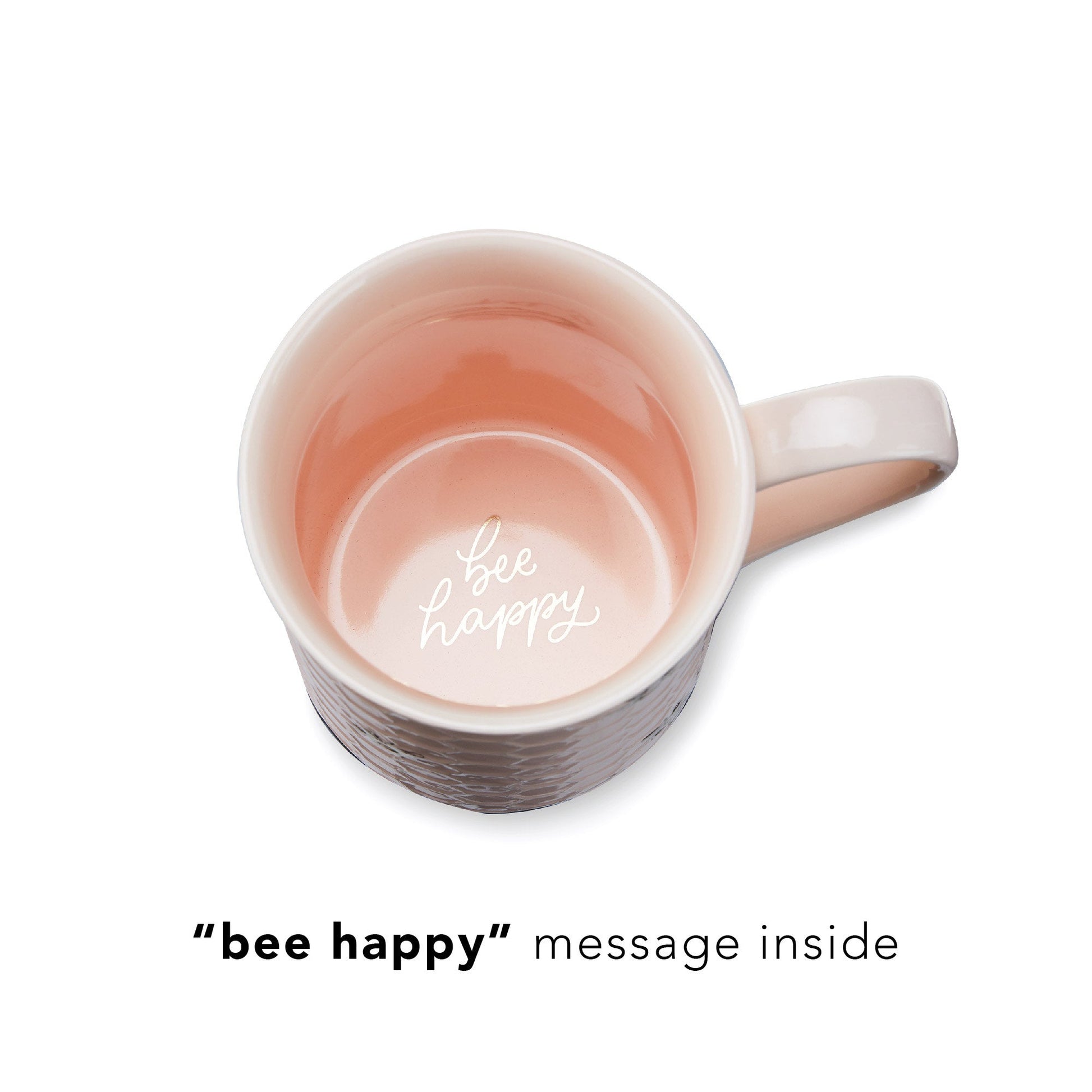 Pinky Up Annette: Honeycomb Ceramic Tea Mug & Infuser