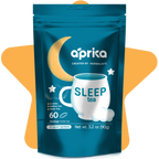 Aprika Life Herbal Sleep Tea With Sleep Guide, 60 Bags