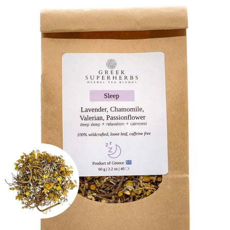 Greek Superherbs Sleep Tea Herbal Tea