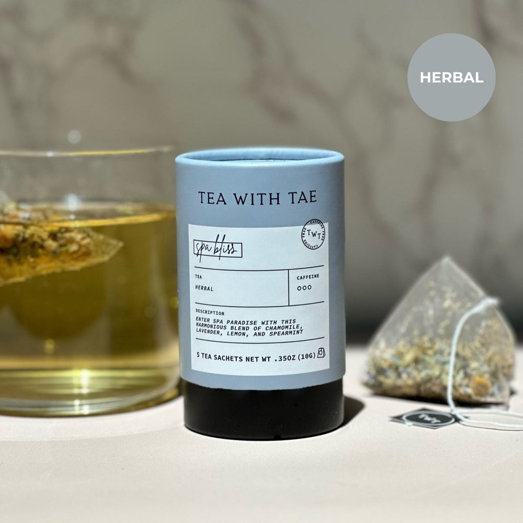 Tea with Tae Spa Bliss Mini Tea Tube (5 tea bags)