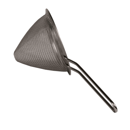 Fresh Chai Strainer by Somage USA, stainless steel fine mesh strainer designed for filtering chai without spices or specs.