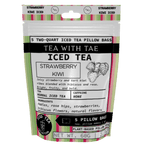 Tea with Tae Strawberry Kiwi Iced Tea Pouch Herbal Tea