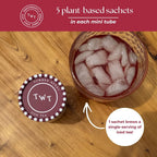 Tea with Tae Summer Berry Iced Mini Tea Tube (5 iced sachets) Herbal Tea