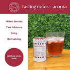 Tea with Tae Summer Berry Iced Mini Tea Tube (5 iced sachets) Herbal Tea