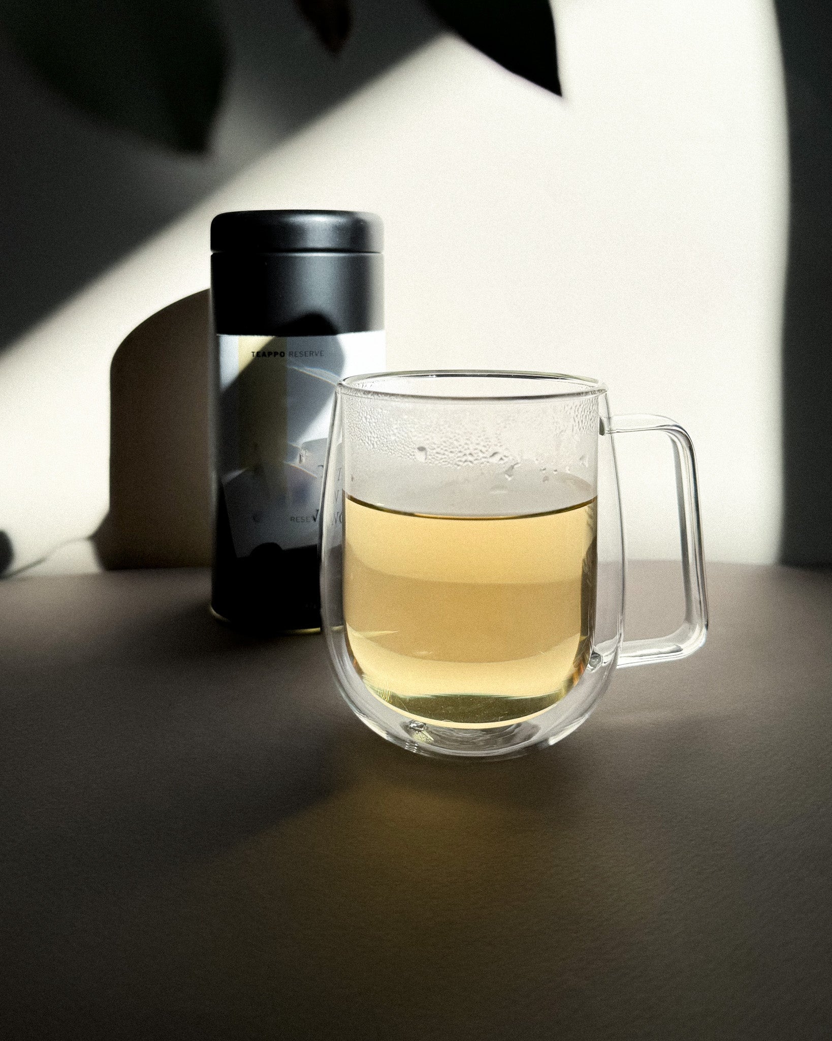 Teappo Simple Teacup, a minimalist ceramic teacup in white, designed for everyday use