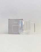 Teappo Simple Teacup, a white ceramic teacup with a minimalist design, shown in the image