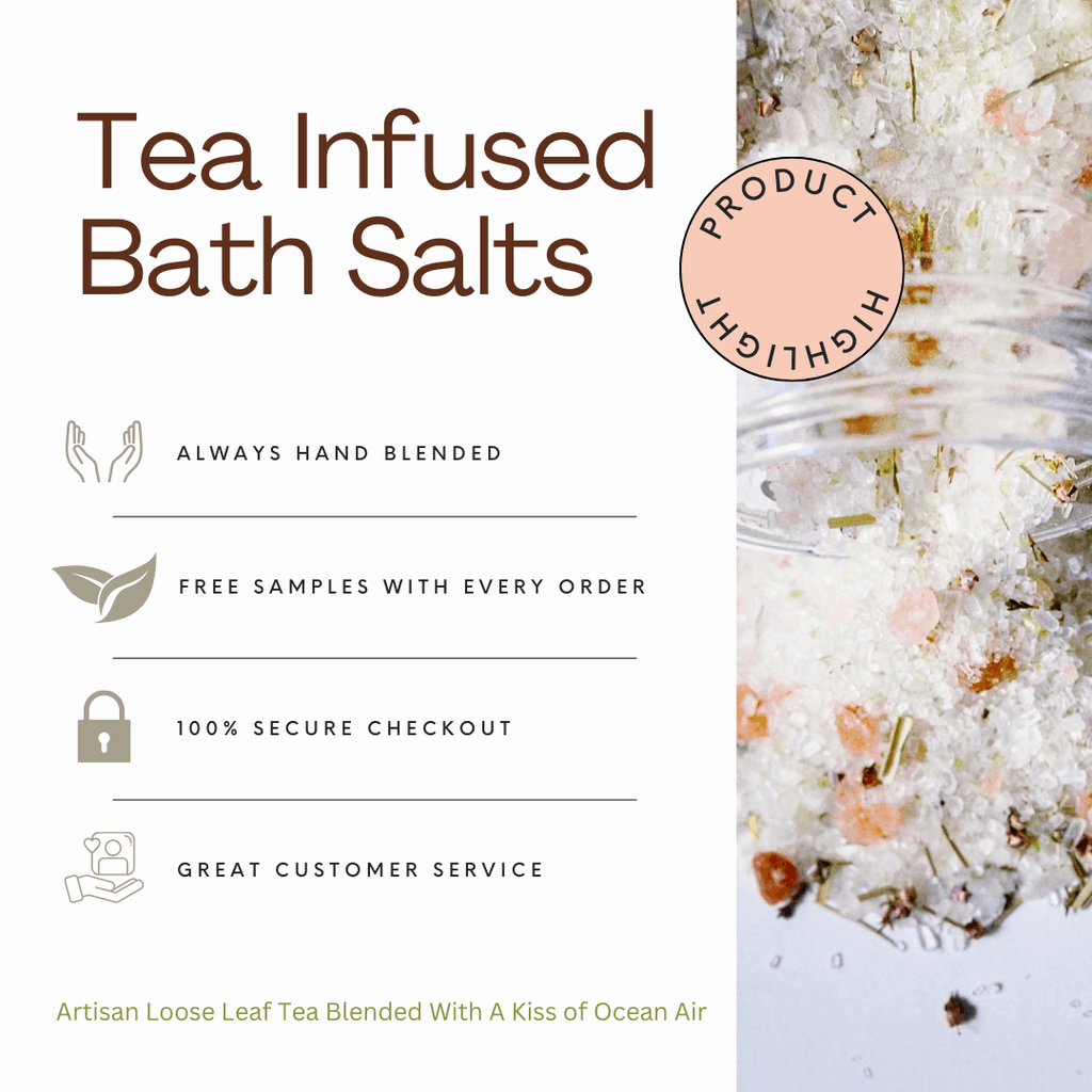 Beach House Romantic Getaway Tea-Infused Bath Salts