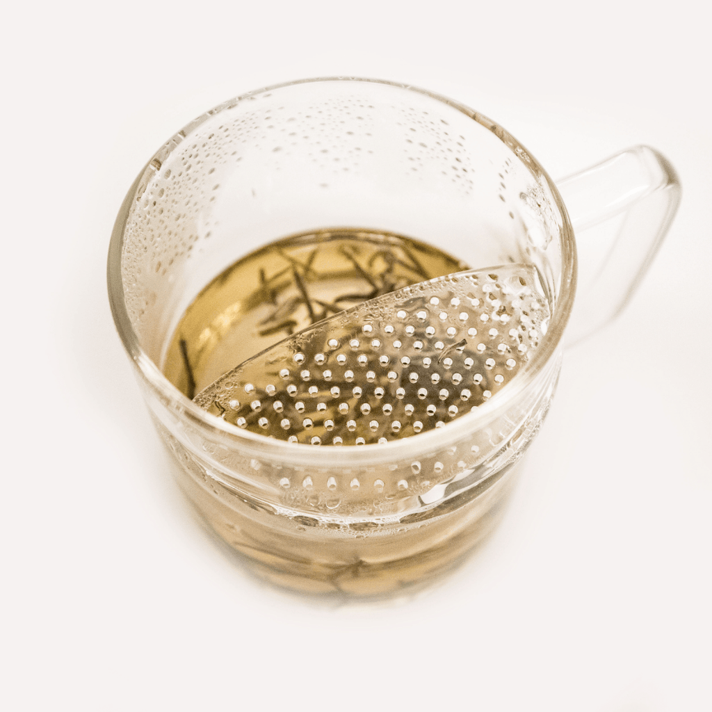 The WALL® Tea Infuser by Nepal Tea, a sleek and functional tea infuser designed for brewing loose leaf tea.