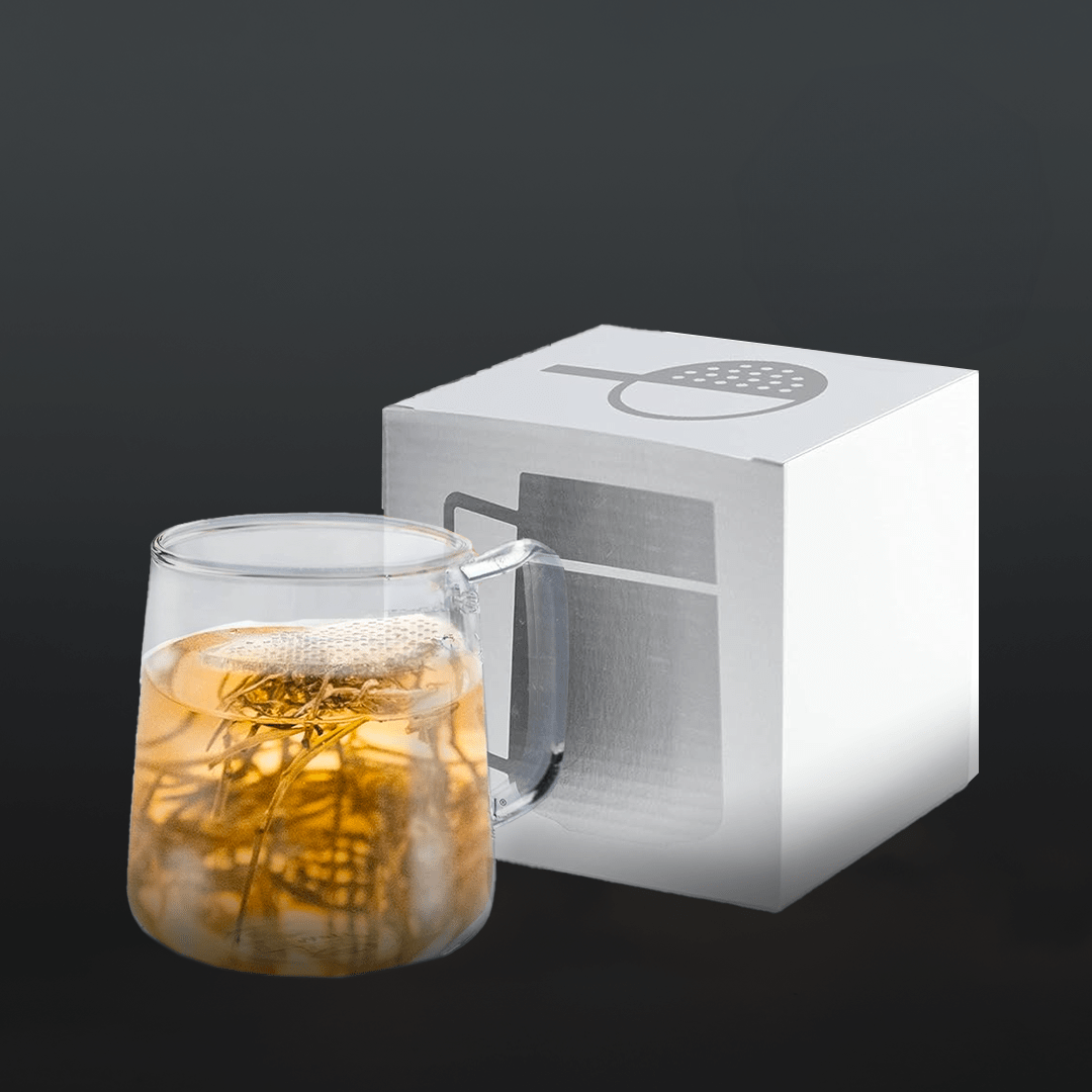 The WALL® Tea Infuser Bundle by Nepal Tea, featuring a tea infuser and accessories for brewing loose leaf tea.