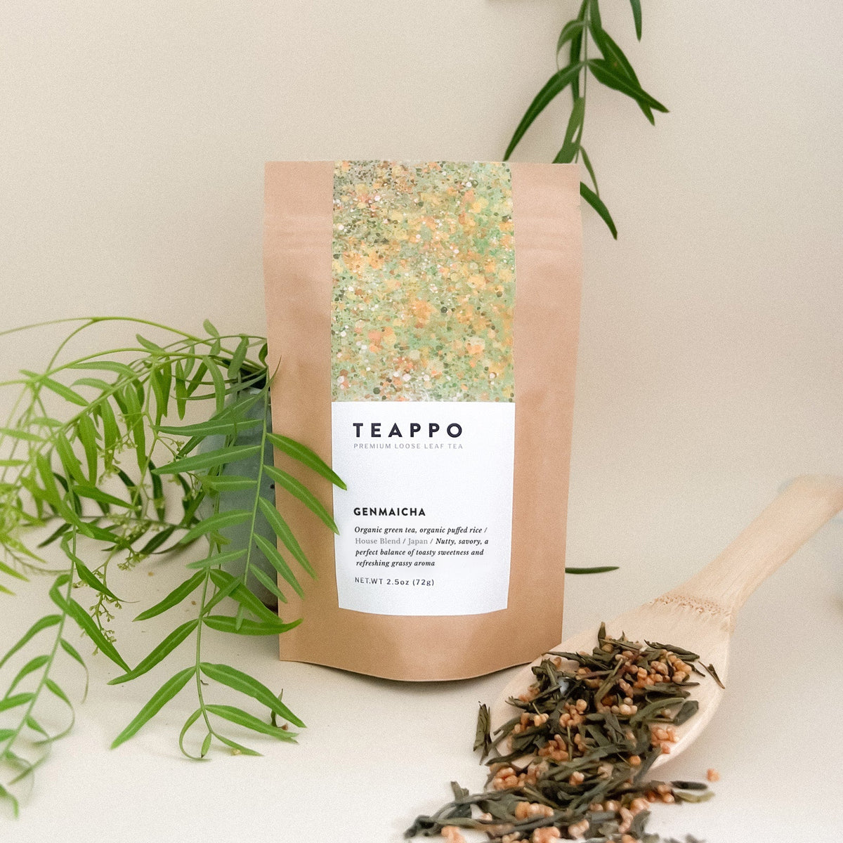 Teappo Genmaicha Green Tea
