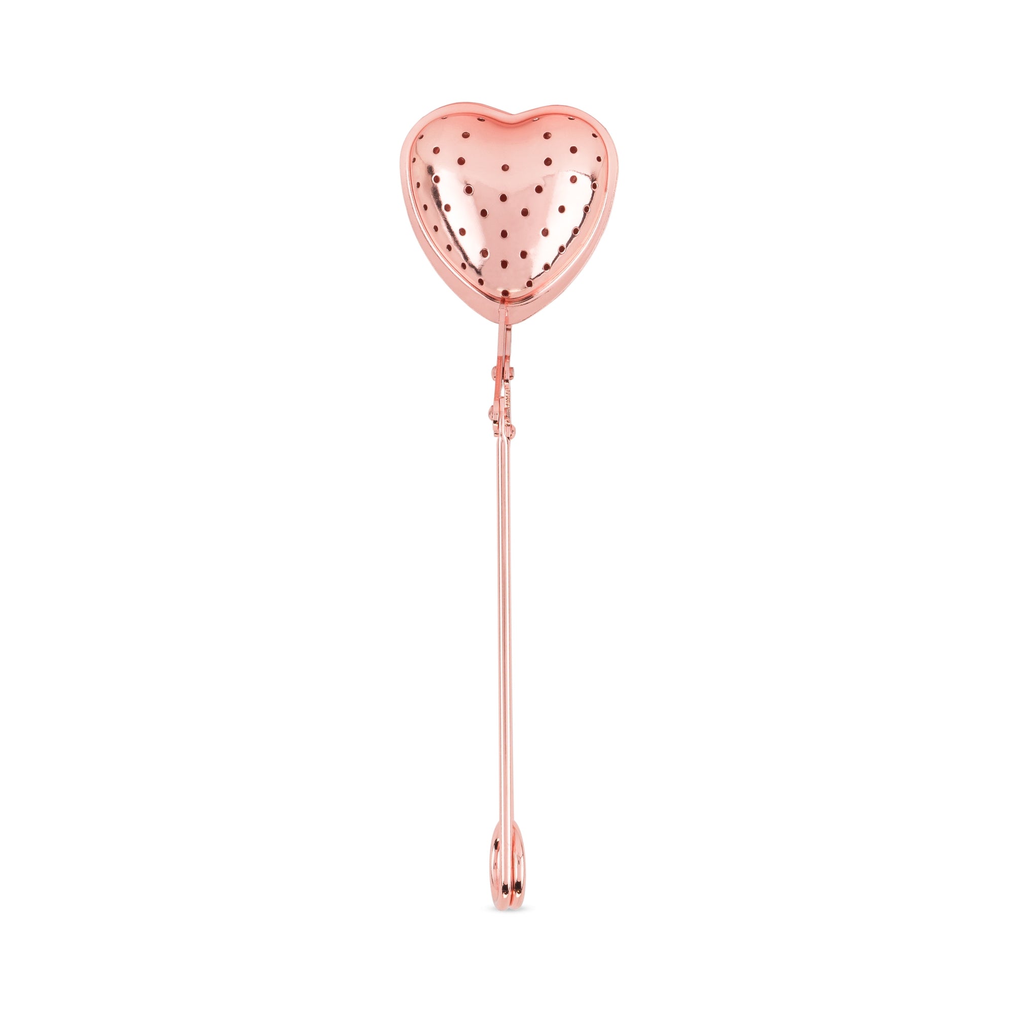 Pinky Up Rose Gold Heart Tea Infuser