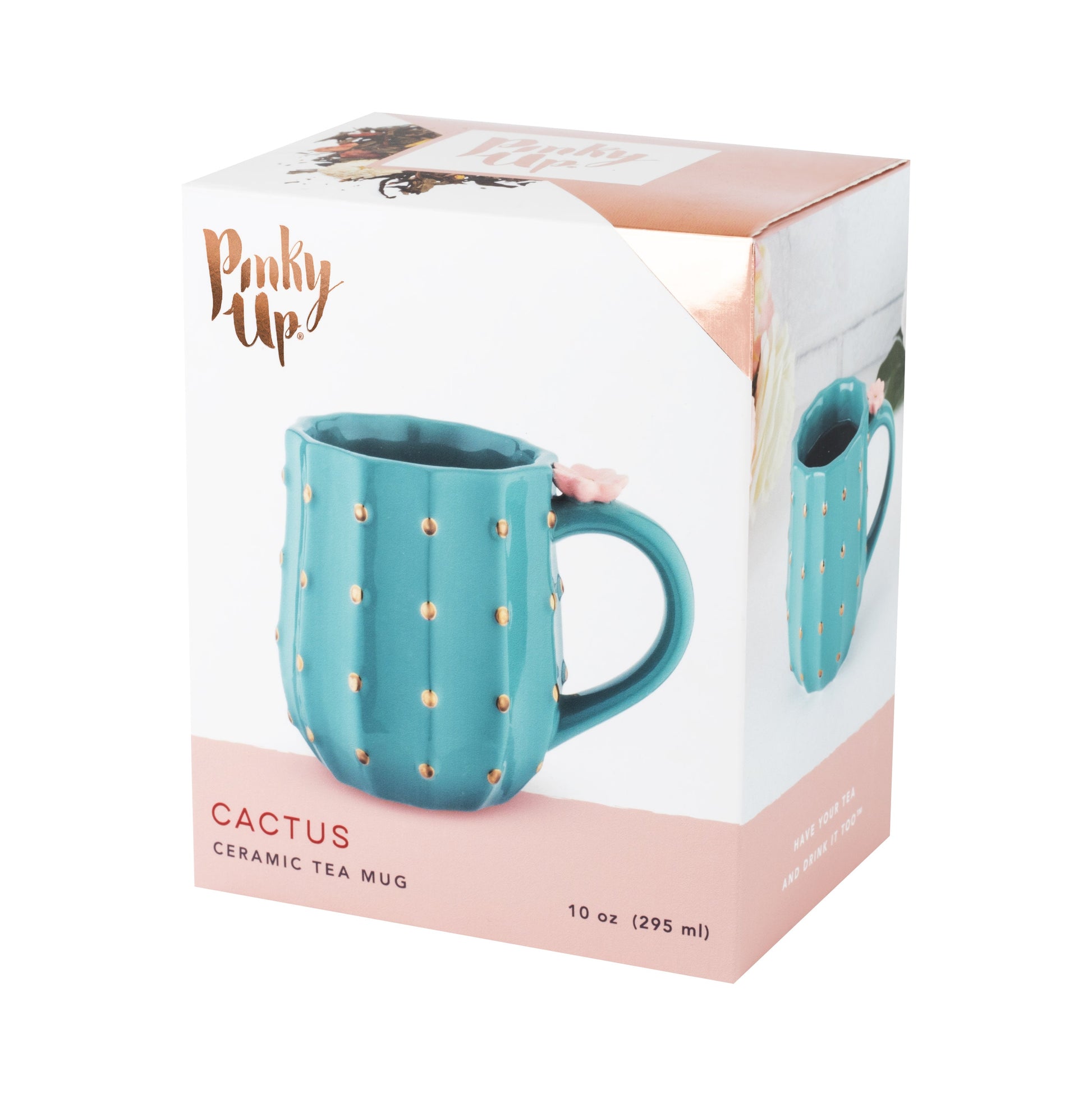 Pinky Up Cactus Mug