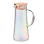 Pinky Up Charlie Iridescent Glass Iced Tea Carafe