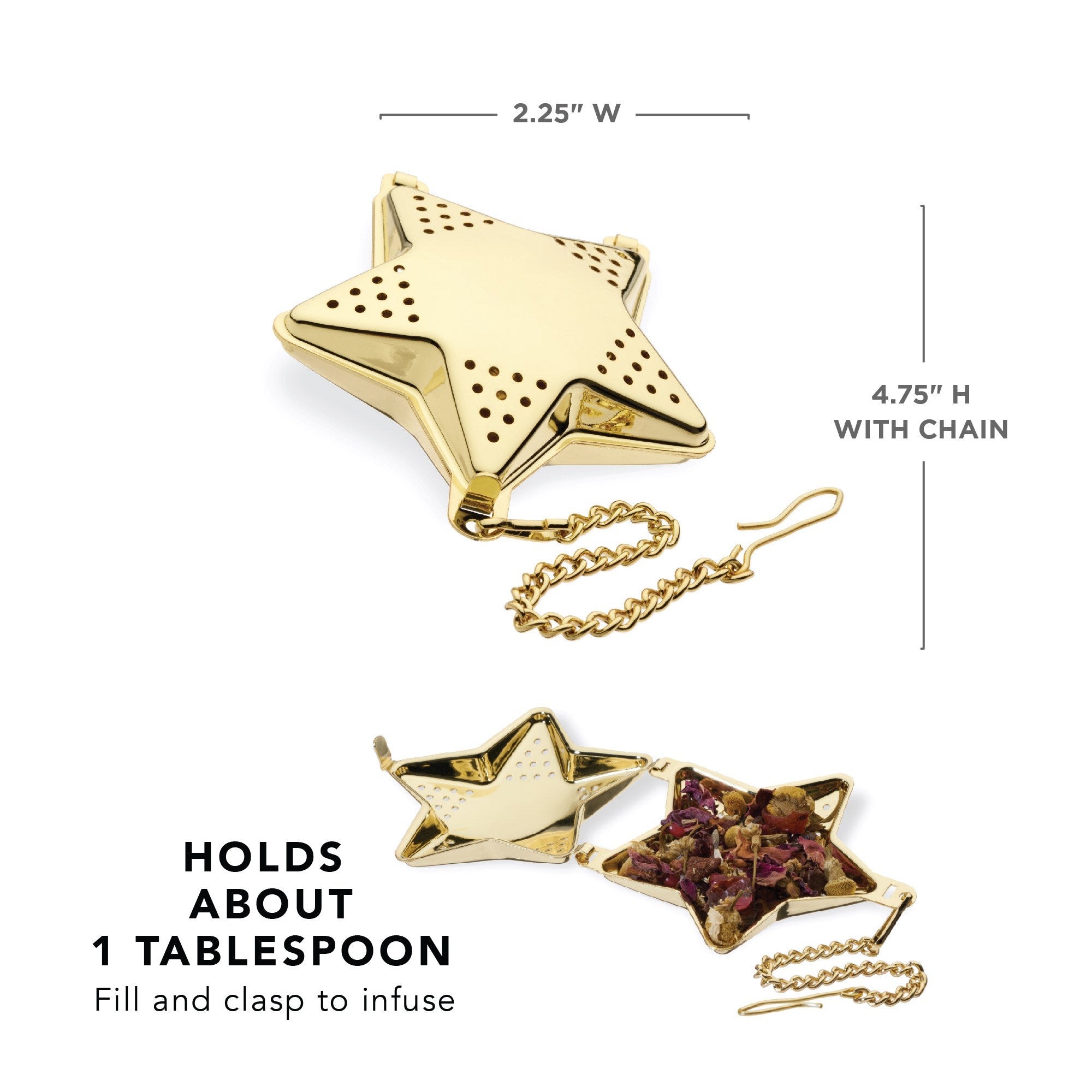 Pinky Up Star Shaped Tea Infuser