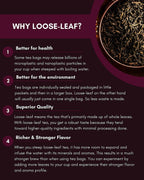 Gardenika Puerh Tea, Loose Leaf, USDA Organic, Chinese Black, 55+ Cups – 4 Oz (113g)