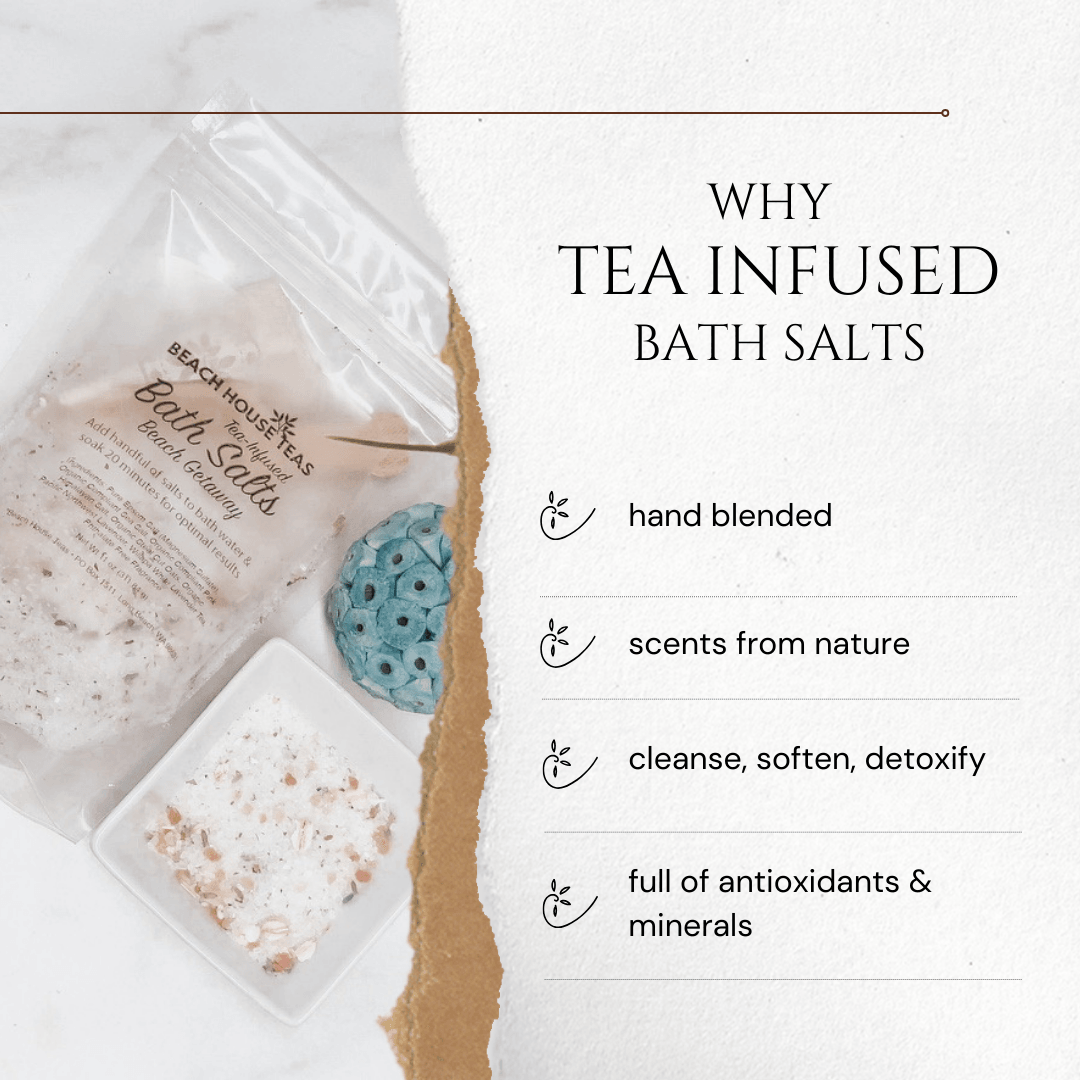 Beach House Romantic Getaway Tea-Infused Bath Salts