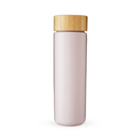Pinky Up Tatyana Ceramic To-Go Infuser Mug in Lavender, a 12 oz. ceramic mug with infuser and lid, shown in the image.