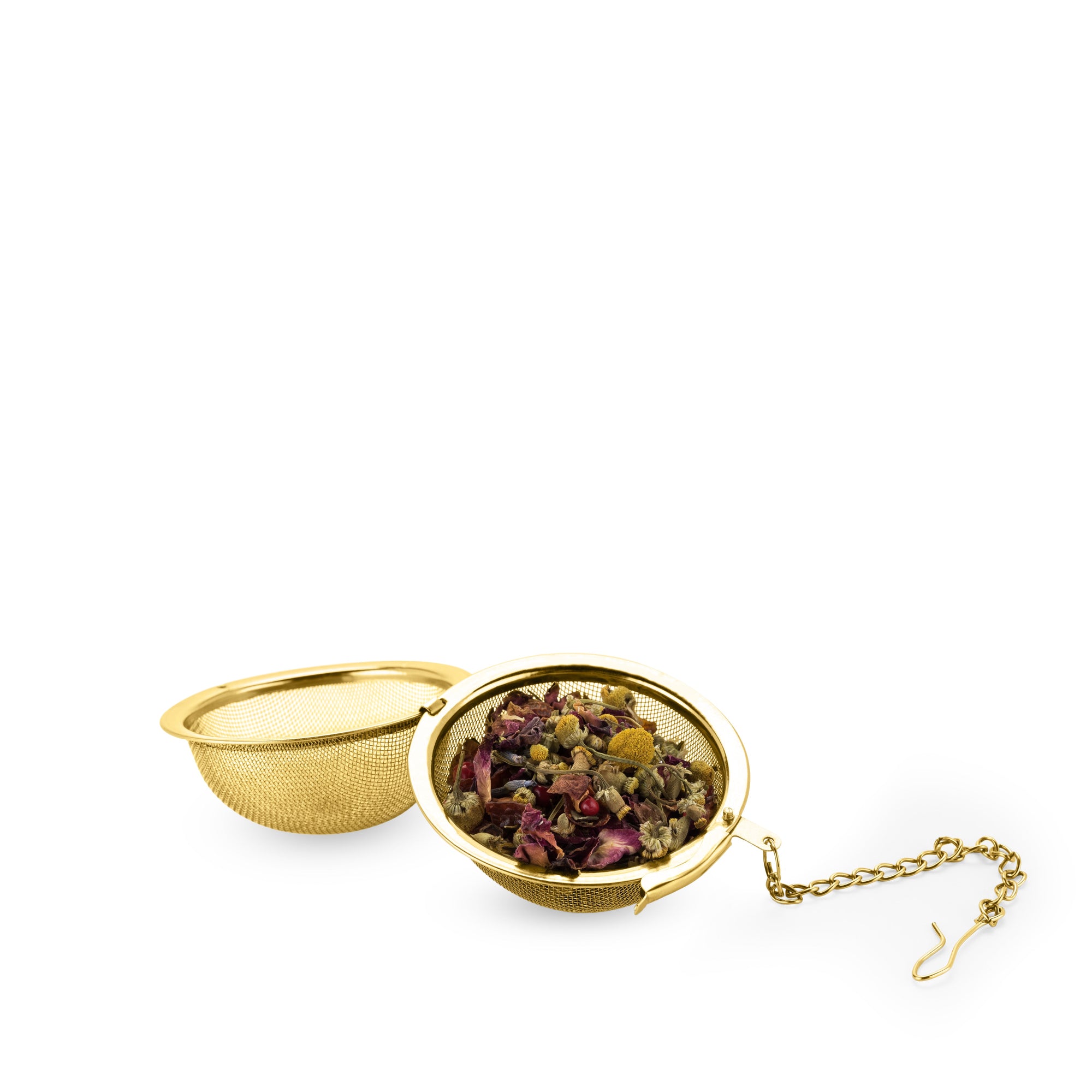 Pinky Up Small Tea Infuser Ball in Gold