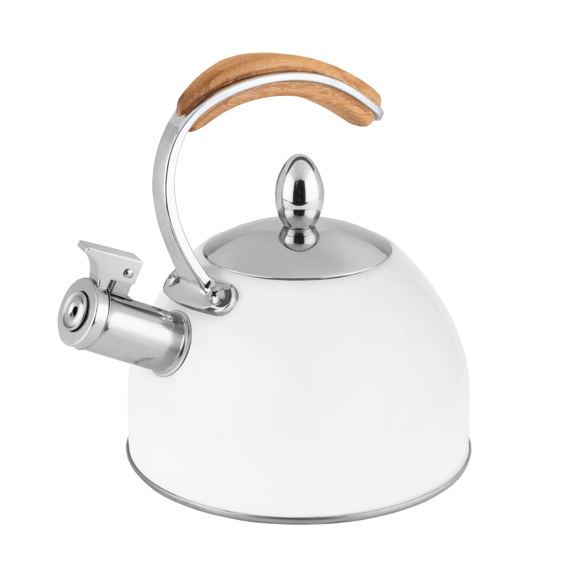 Pinky Up Presley White Tea Kettle