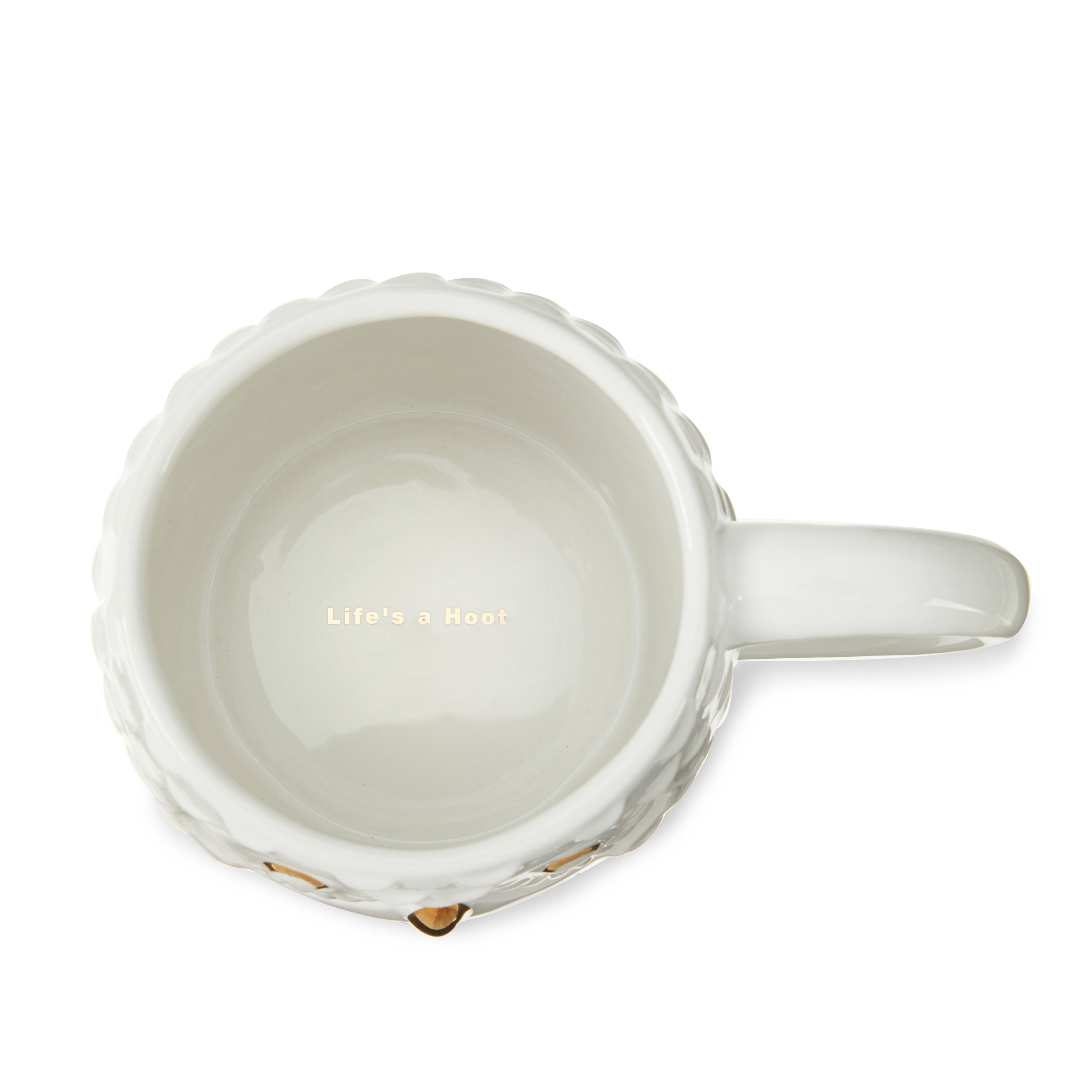Pinky Up Olivia Ceramic Owl Mug featuring an owl design, perfect for tea or coffee, by Pinky Up