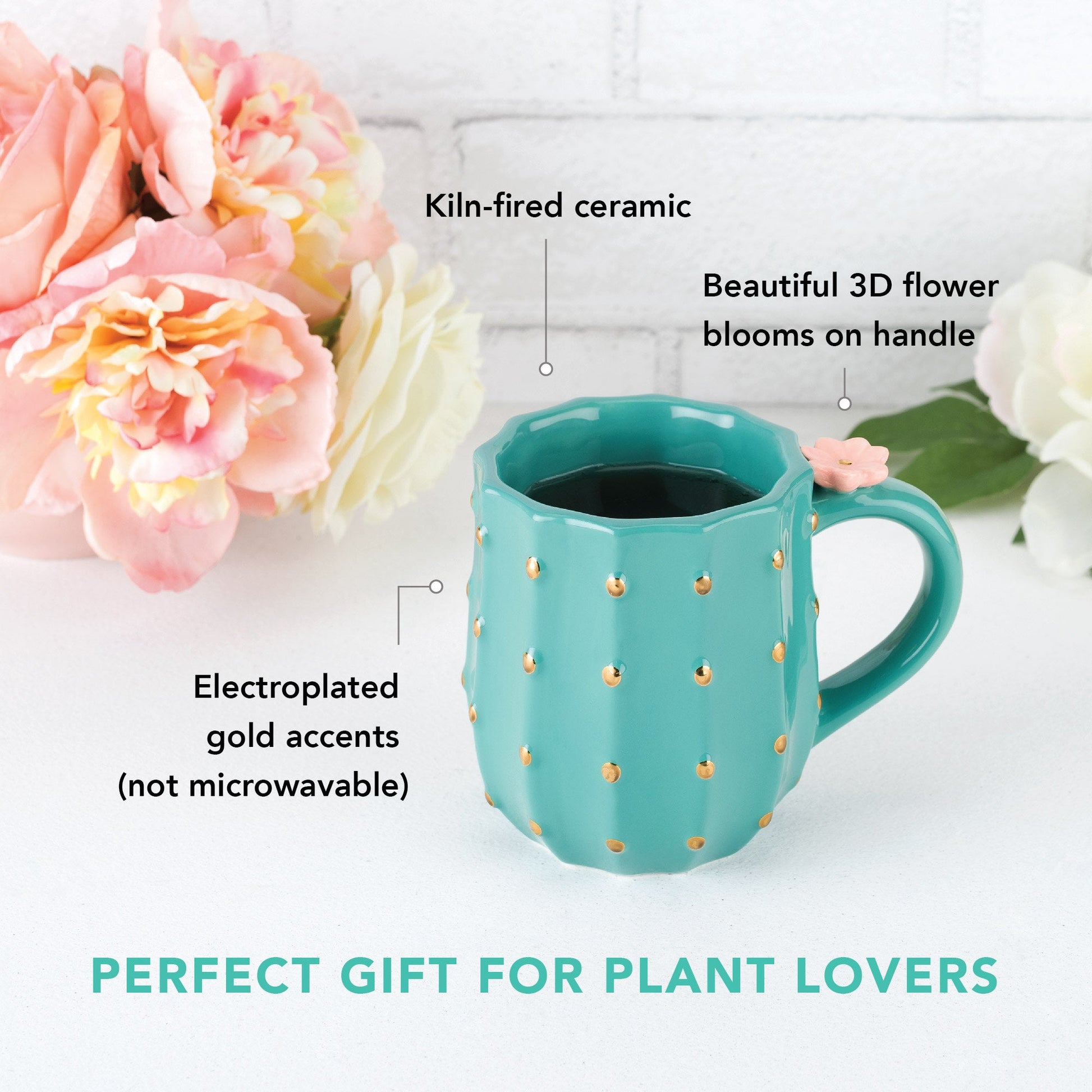 Pinky Up Cactus Mug
